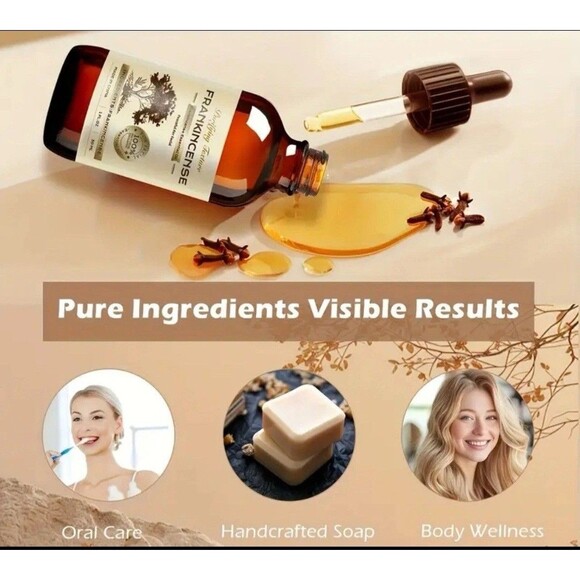 Frankincense  Essential Oil 100% Pure & Organic 1 Full Oz Sealed! - Picture 2 of 5